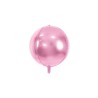 Globo foil balón rosa claro metalizado 40cm.| Ducaval | Envios 24/48.