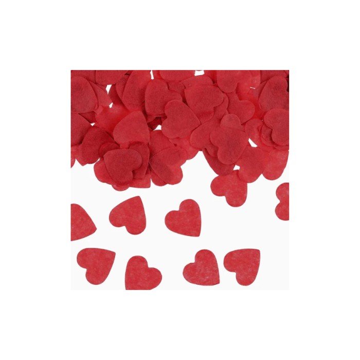 Confeti corazones 1.6X1.6cm 15g | Ducaval | Envías 24/48 horas 