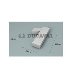 Número 1 corcho 100X40mm | Ducaval | Envíos 24/48 horas