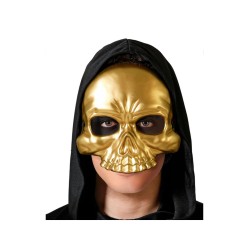 Máscara de calavera dorada | Ducaval | Envías 24/48 horas 