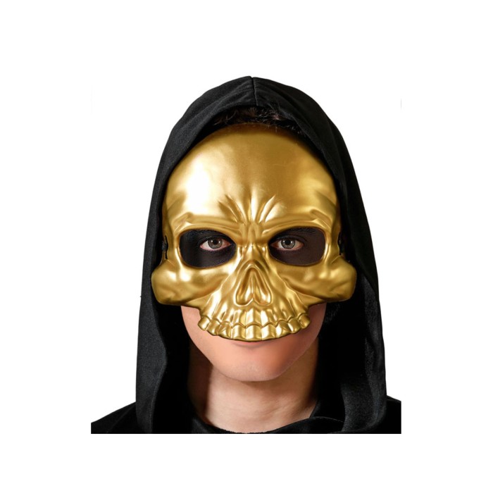 Máscara de calavera dorada | Ducaval | Envías 24/48 horas 