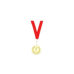Medalla metal dorado | Ducaval | Envíos 24/48 horas
