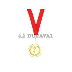Medalla metal dorado | Ducaval | Envíos 24/48 horas