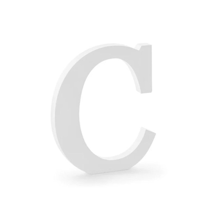 Letra C madera 15cm | Ducaval | Envíos 24/48 horas