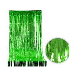 Cortina de flecos verde 1X2M. |Ducaval | Envios 24/48 horas