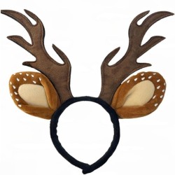 Diadema de Reno con Cuernos y Orejas para Navidad  | Ducaval | Envíos