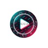 Platos temáticos de Tik Tok 23 cn 8 unidades