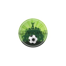 Platos Futbal 18cm 8U. Ducava. Envio 2448 horas