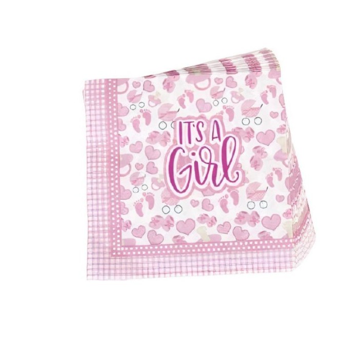Servilleta hearts girls 33x33cm | Ducaval | Envíos 24/48 horas