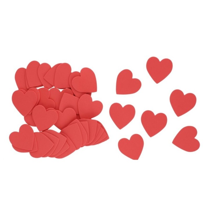 Adhesivos corazón 45pzas 5x5cm | Ducaval | Envías 24/48 horas 