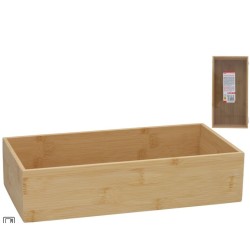 Caja bambú multiusos 30x15x7cm | Ducaval | Envías 24/48 horas 