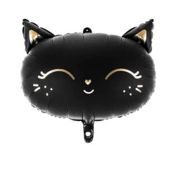 Globo foil gato negro 48x36cm | Ducaval | Envíos 24/48 horas