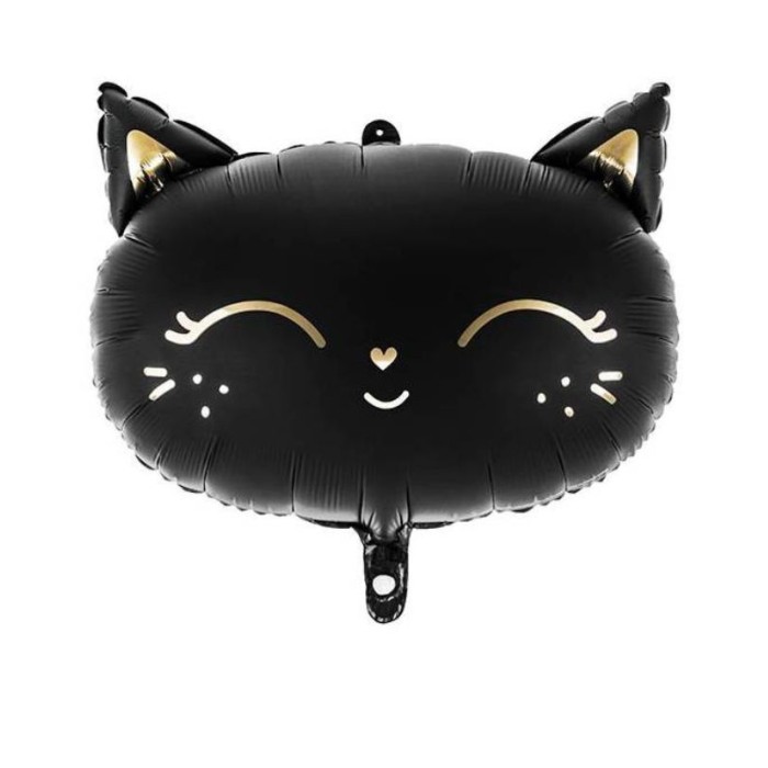 Globo foil gato negro 48x36cm | Ducaval | Envíos 24/48 horas