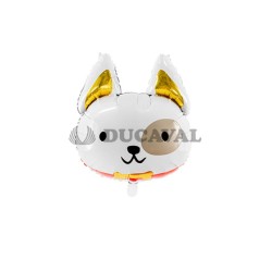Foil perro blanco 56 x 65 cm.