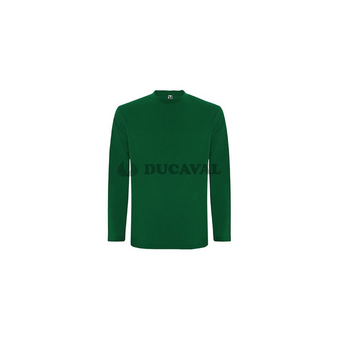 Camiseta manga larga verde botella adul.