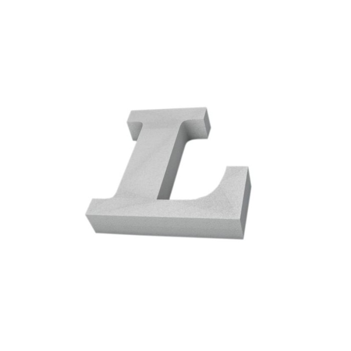 Letra L corcho 100X40mm | Ducaval | Envíos 24/48 horas 