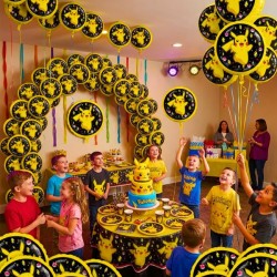 Globo foil Pokemon negro 43cm | Ducaval | Envios 24/48 horas 