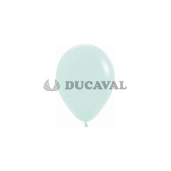 Globo látex verde pastel 12.5cm 100ud. Ducaval envios 24/48horas