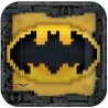 Platos Lego Batman cuadrado 23cm 8und.