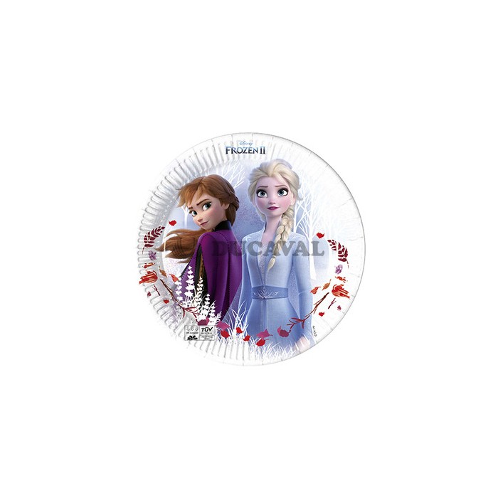 Platos Frozen II  Disfraces Ducaval