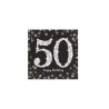 Servilletas celebración 50 años oro | Ducaval | Envío 24/48h