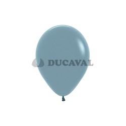 Globo látex pastel dusk azul 30cm 50 unidades. Ducaval envios 24/48 h