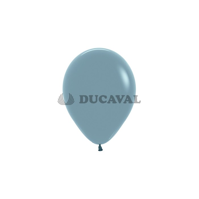 Globo látex pastel dusk azul 30cm 50 unidades. Ducaval envios 24/48 h