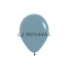 Globo látex pastel dusk azul 30cm 50 unidades. Ducaval envios 24/48 h