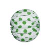 Farol esférico blanco lunar verde 22cm | Ducaval | Envíos 24/48 horas