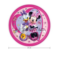 Platos Minnie Mouse 23cm 8U