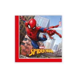 Servilletas spiderman 33x33cm 20u.