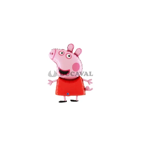 Globo foil figura Peppa Pig 42"1M | Ducaval |