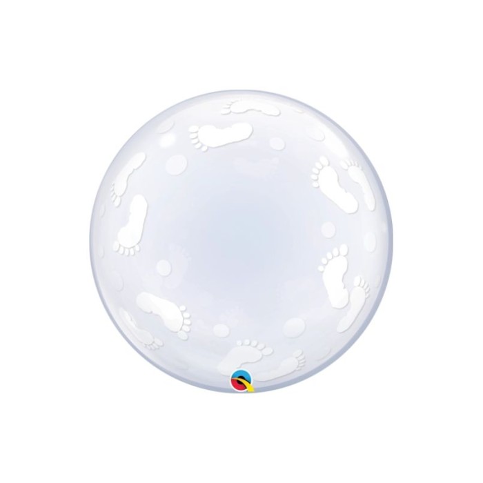 Globo bubble pies bebé 61cm | dUCAVAL | eNVÍOS 24/48H