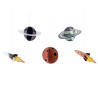 Colgantes planetas 5pzs