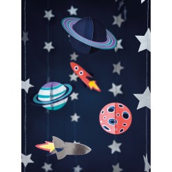 Colgantes planetas 5pzs