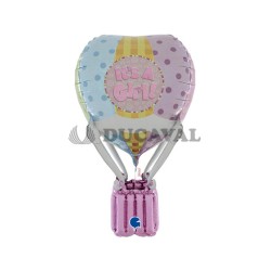 Globo foil aeroestático girl 4D 1m