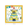 Servilletas minions 33x33cm 20u
