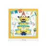 Servilletas minions 33x33cm 20u