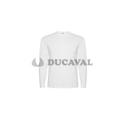 Camiseta manga larga blanca inf.
