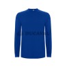Camiseta manga larga azul royal