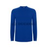 Camiseta manga larga azul royal