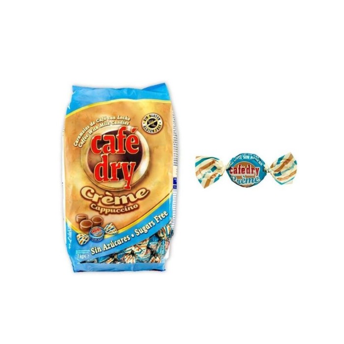 Caramelo dry creme sin azúcar | Ducaval | Envíos 24/48 horas