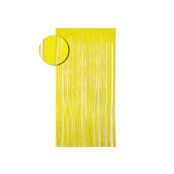 Cortina de flecos amarilla 1x2m.|Ducaval | Envios 24/48 horas