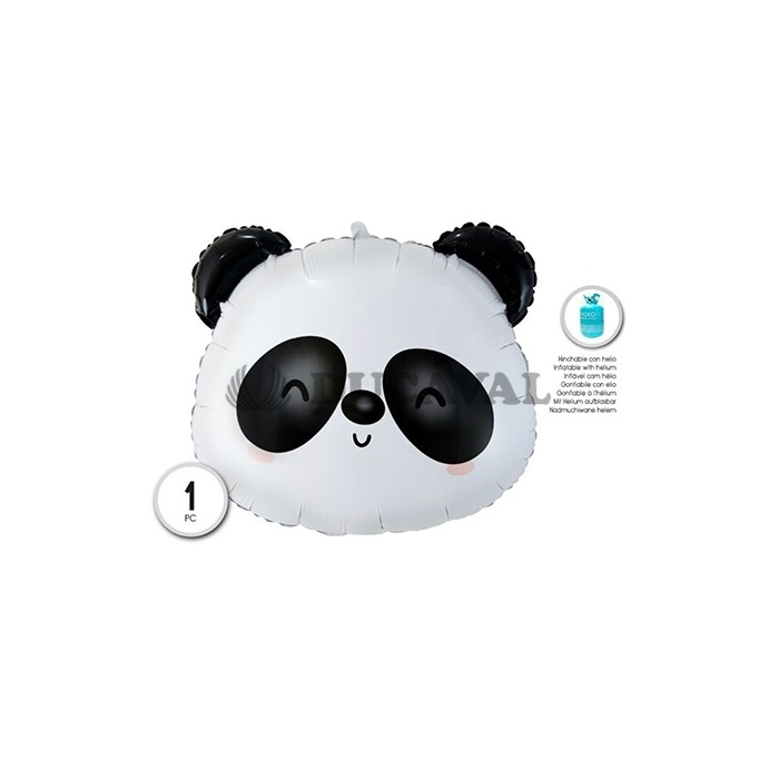 Globo foil panda 53x57cm
