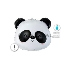 Globo foil panda 53x57cm