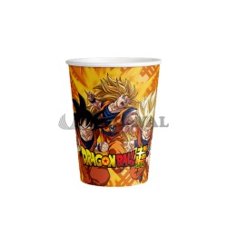 Vasos Dragon Ball 8ud. Ducaval envios 24/48 horas