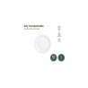 Plato llano redondo 17cm 10und compostable | Ducaval | envíos 24/48h