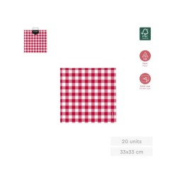 Servilletas 2 capas granja 33x33 20 und | Ducaval | Envías 24/48 hora