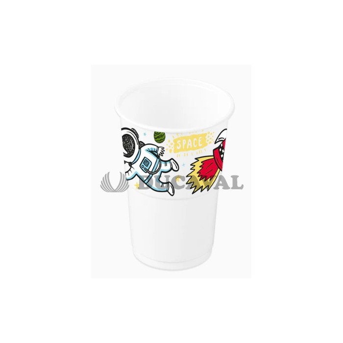 Vasos decados planets 250cc 8ud | Ducaval |Envíos 24/48h