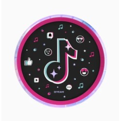 Plato llano music 17cm 8ud | Ducaval | Envías 24/48 horas 